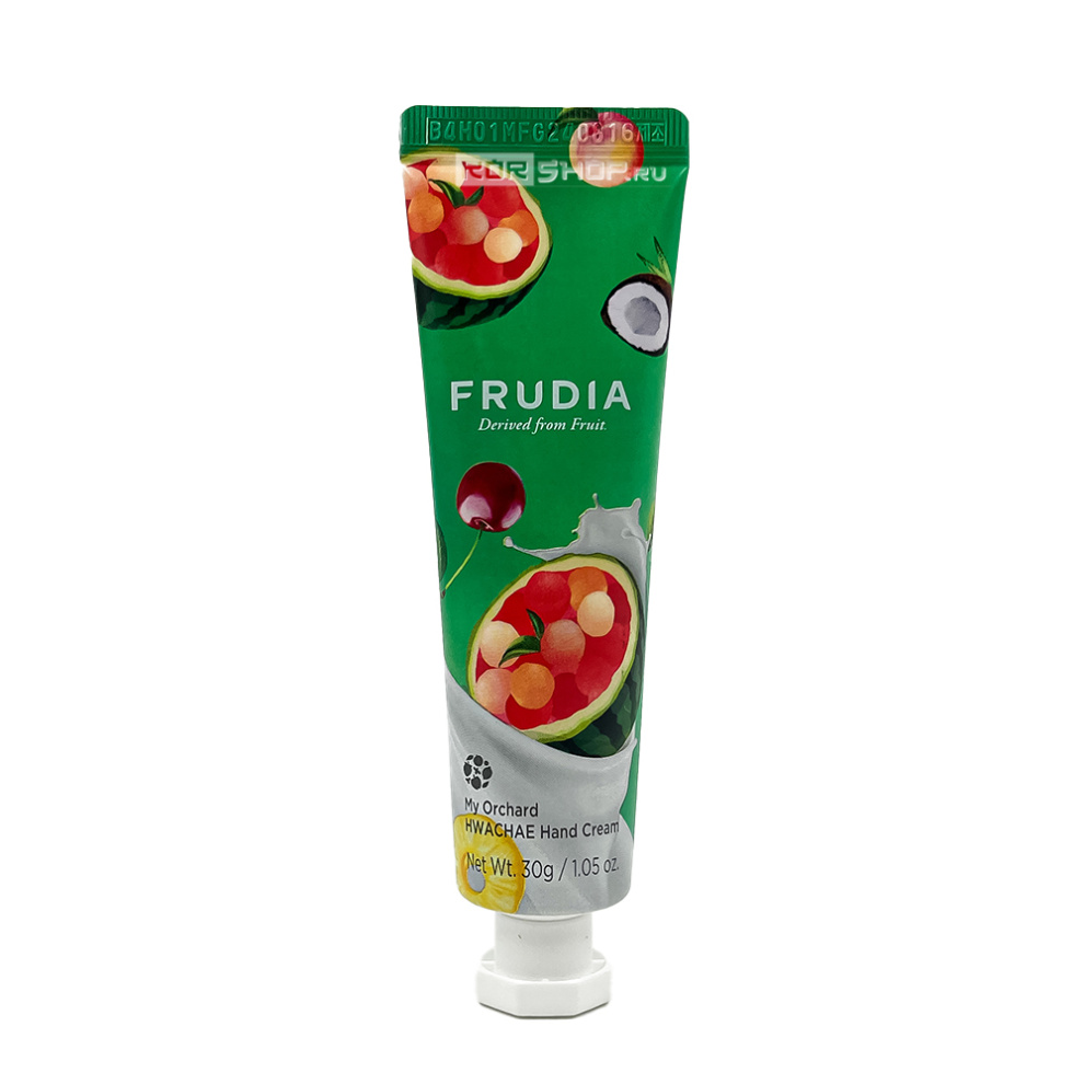 Крем для рук «Арбузный пунш» My Orchard HWACHAE Hand Cream Frudia, Корея, 30 г Акция