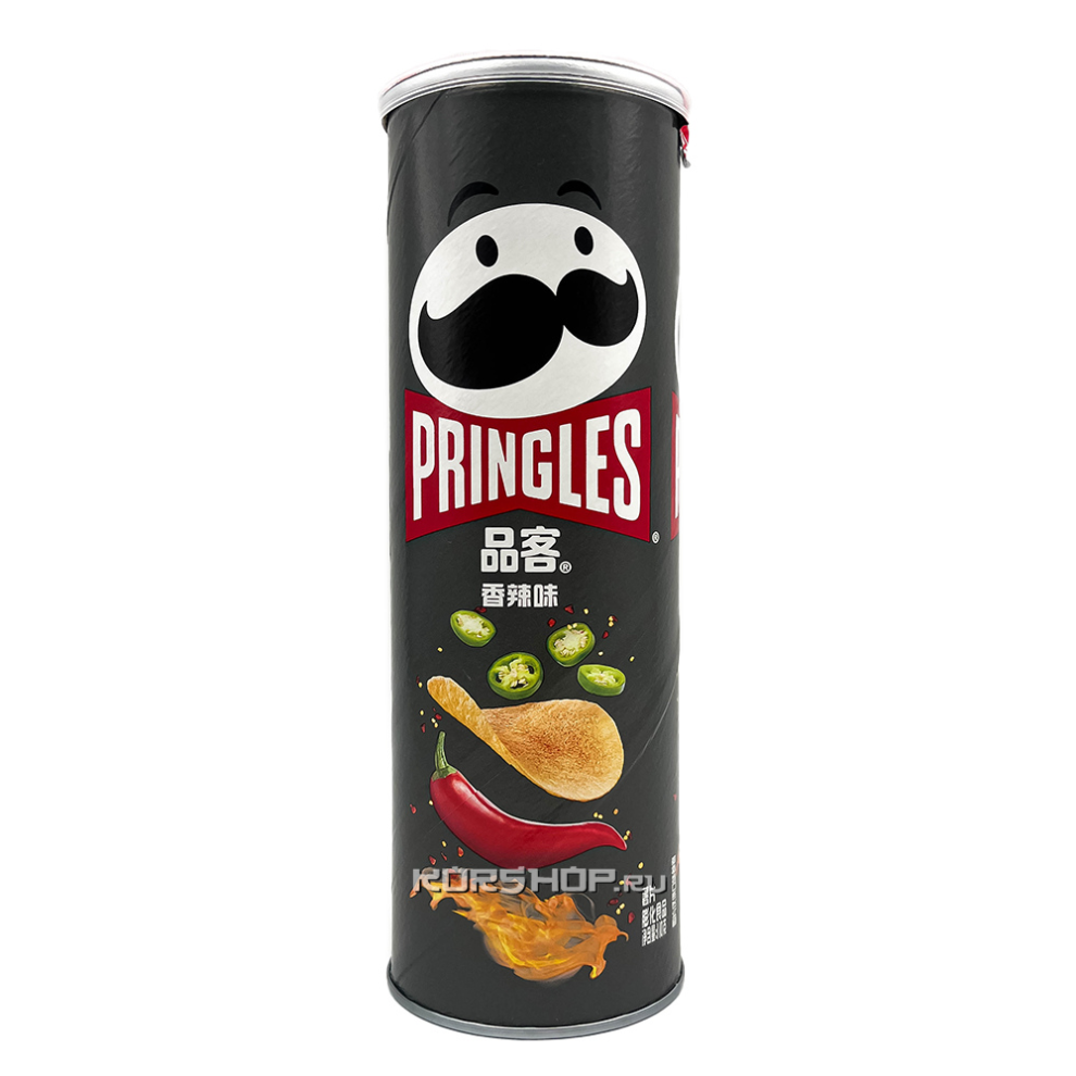 Чипсы со вкусом острого картофеля Pringles, Китай, 110 г Акция