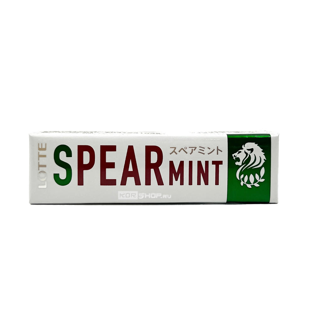 Жевательная резинка Spearmint Lotte, Япония, 26,1 г