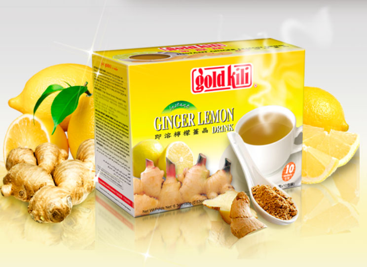 Имбирный напиток с медом и лимоном Gold Kili фото