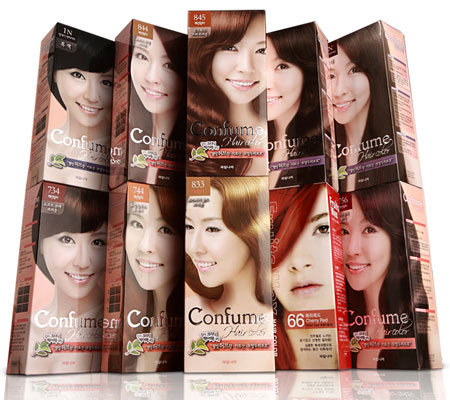 Корейская крем-краска для волос Confume со скидкой по спеццене