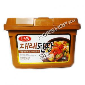 Корейская соевая паста Дендян 2 кг - в экономичной упаковке