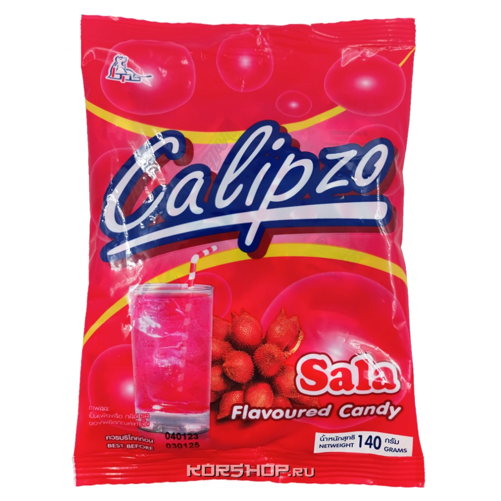 Карамельные конфеты со вкусом змеиного фрукта Calipzo Boonprasert, Таиланд, 140 г Карамельные конфеты со вкусом змеиного фрукта Calipzo Boonprasert, Таиланд, 140 г
