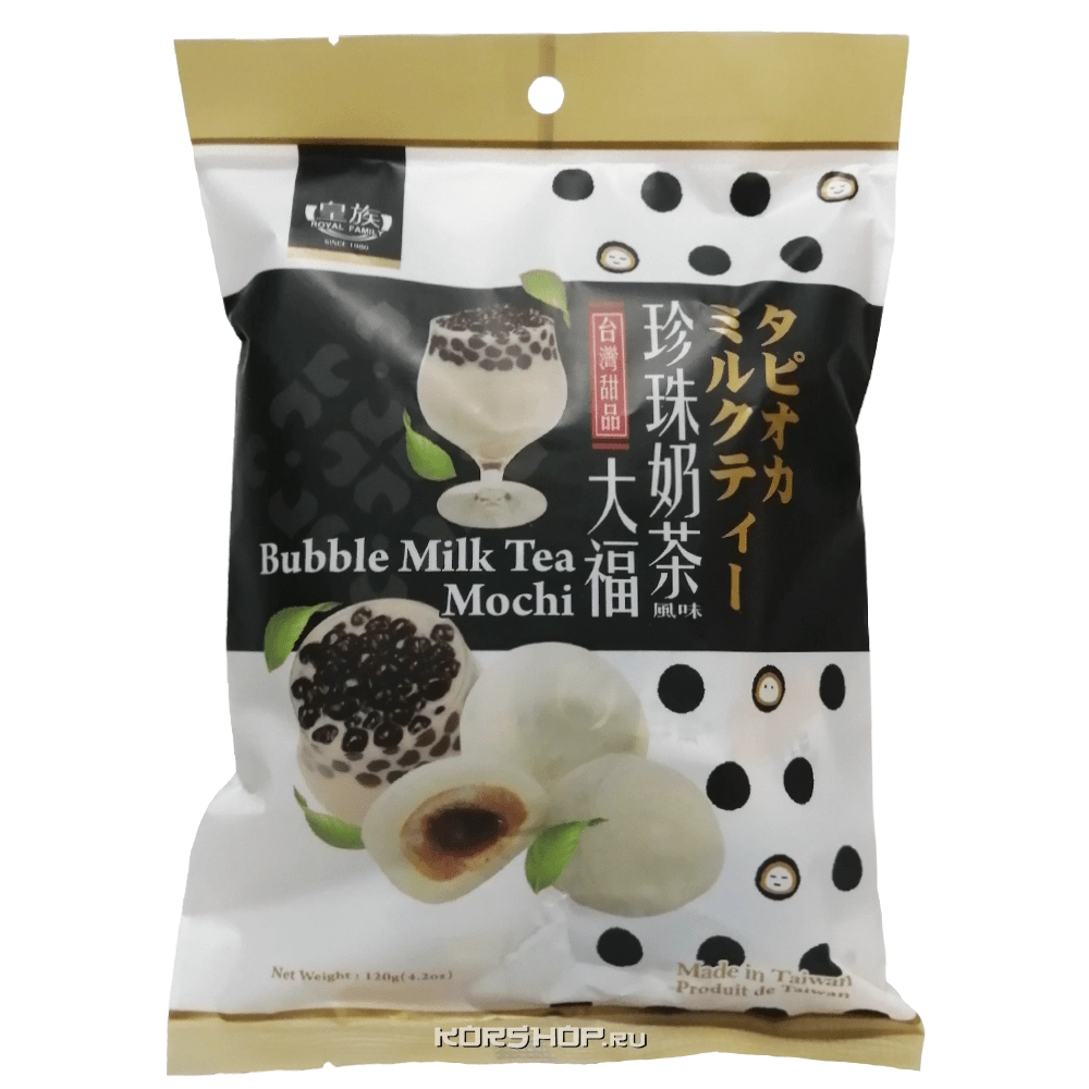 Моти Дайфуку Баббл-ти Royal Family, Тайвань, 120 г