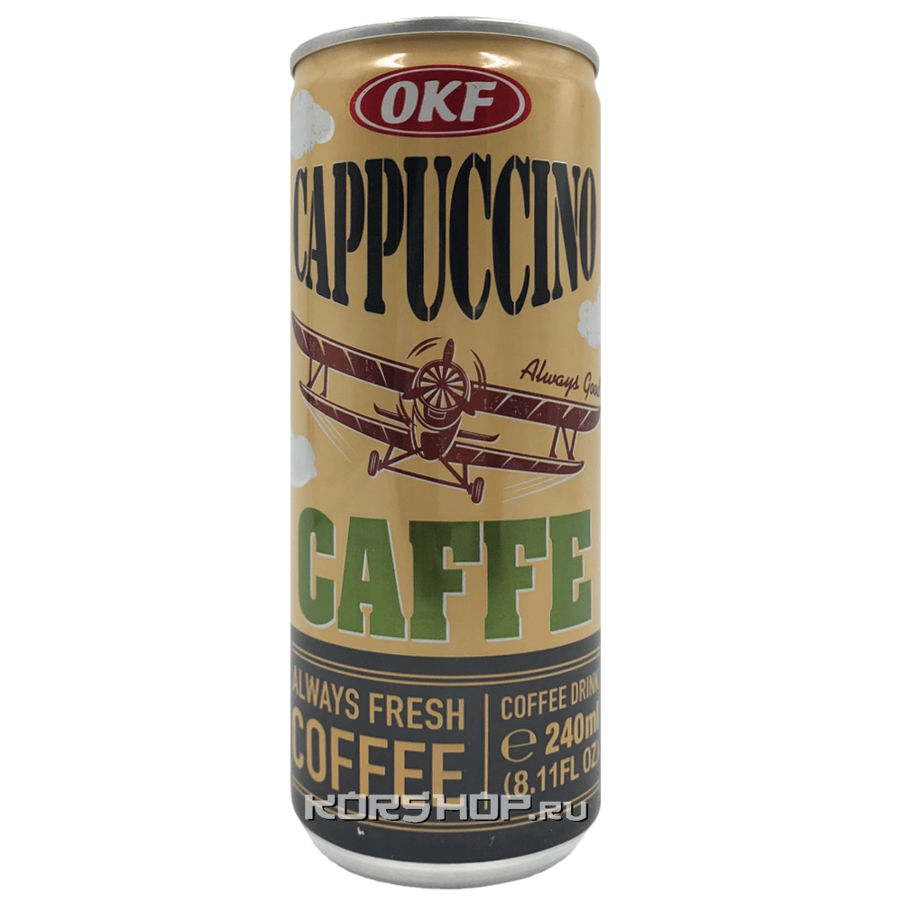 Кофейный напиток Капучино OKF, Корея, 240 мл Кофейный напиток Капучино OKF, Корея, 240 мл