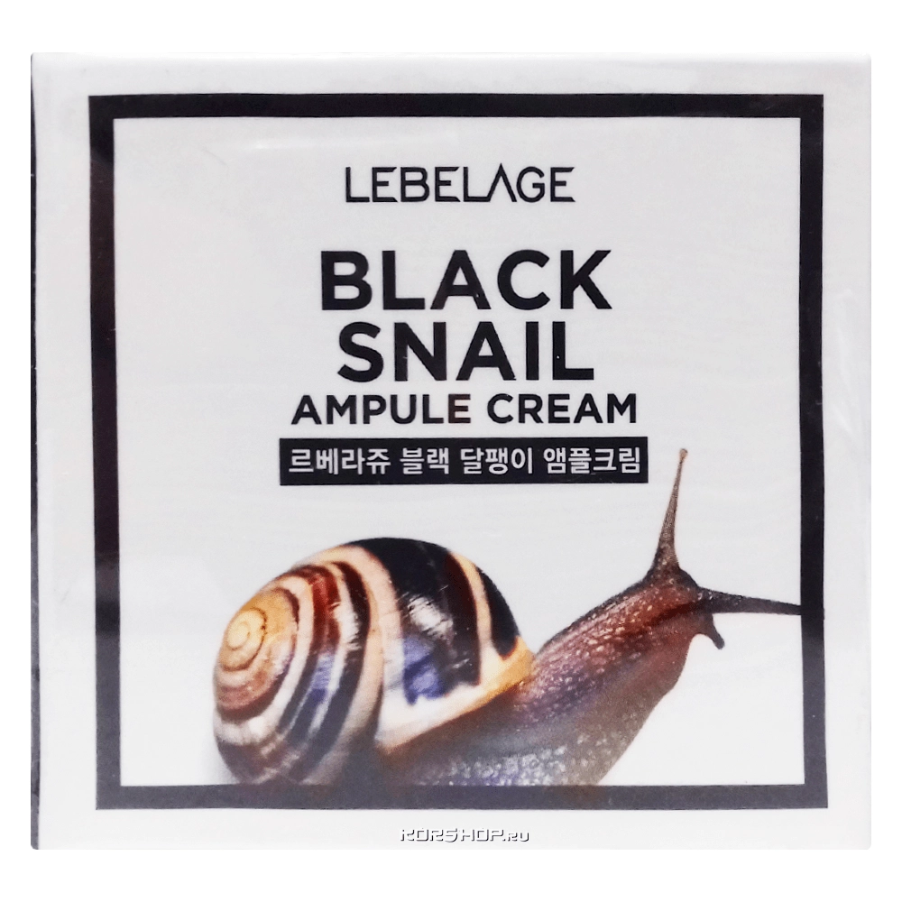 Ампульный крем с муцином черной улитки Lebelage, Корея, 70 мл Ампульный крем с муцином черной улитки Lebelage, Корея, 70 мл