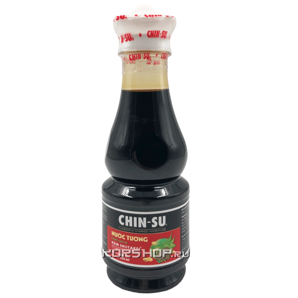 Соевый соус с грибами шиитаке Чин-су Chin Su, Вьетнам, 250 мл Соевый соус с грибами шиитаке Чин-су Chin Su, Вьетнам, 250 мл