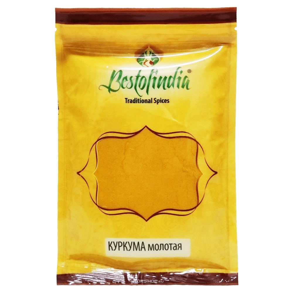 Куркума молотая Bestofindia, Индия, 100 г Куркума молотая Bestofindia, Индия, 100 г