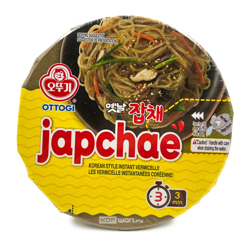 Лапша б/п чапче Ottogi, Корея, 82,5 г