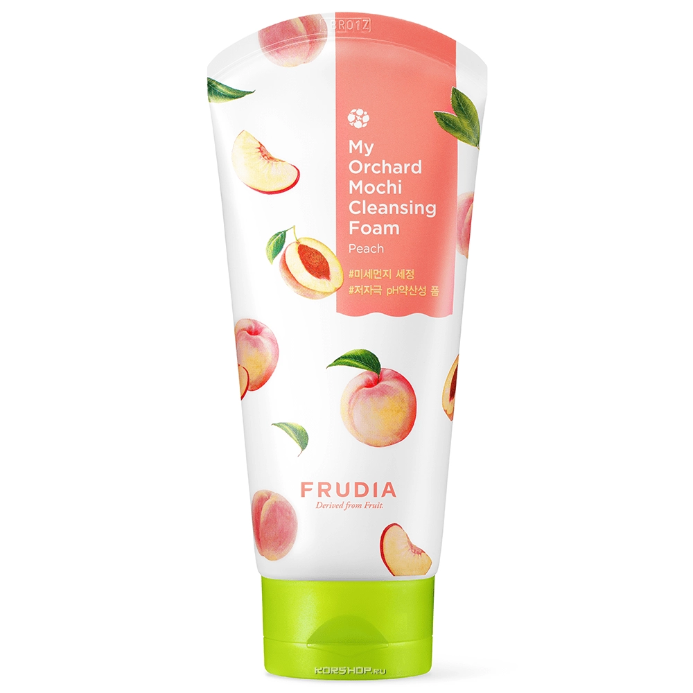 Очищающая пенка моти с персиком My Orchard Frudia, Корея, 120 г Очищающая пенка моти с персиком My Orchard Frudia, Корея, 120 г