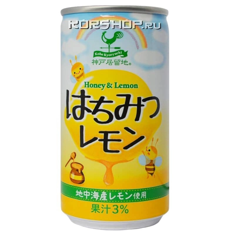 Напиток «Лимонно-медовый» Kobe Kyoryuchi, Япония, 190 г Напиток «Лимонно-медовый» Kobe Kyoryuchi, Япония, 190 г