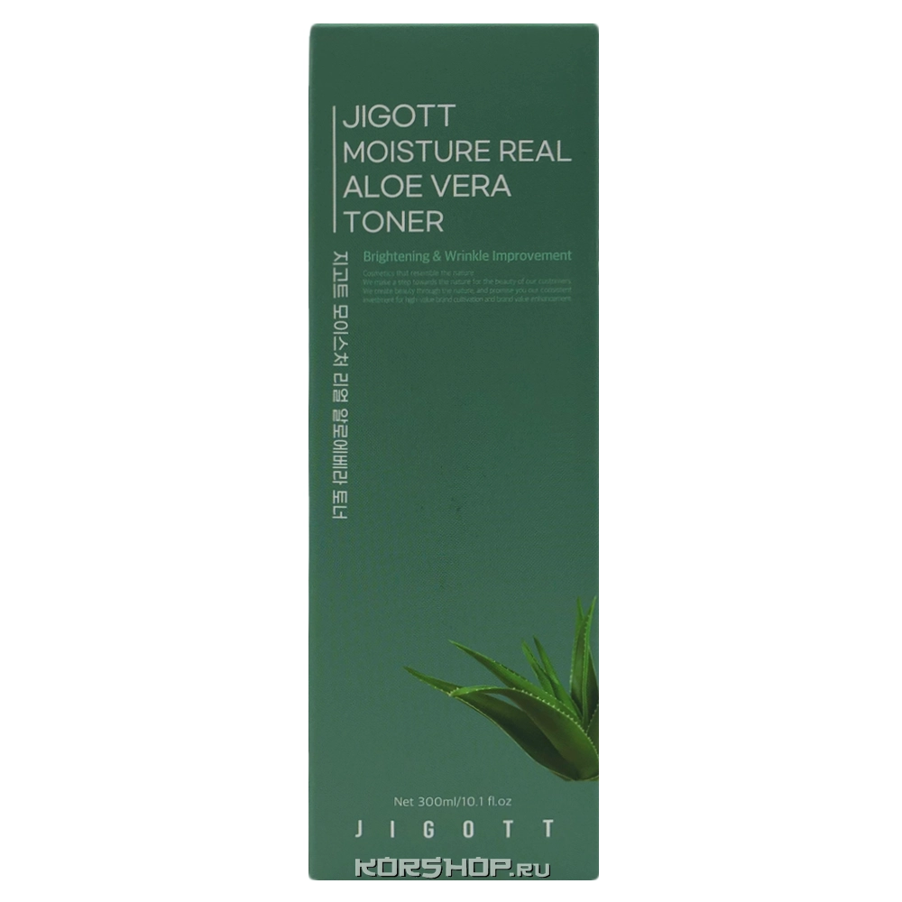 Тонер для лица с экстрактом алоэ Jigott, Корея, 300 мл Тонер для лица с экстрактом алоэ Jigott, Корея, 300 мл