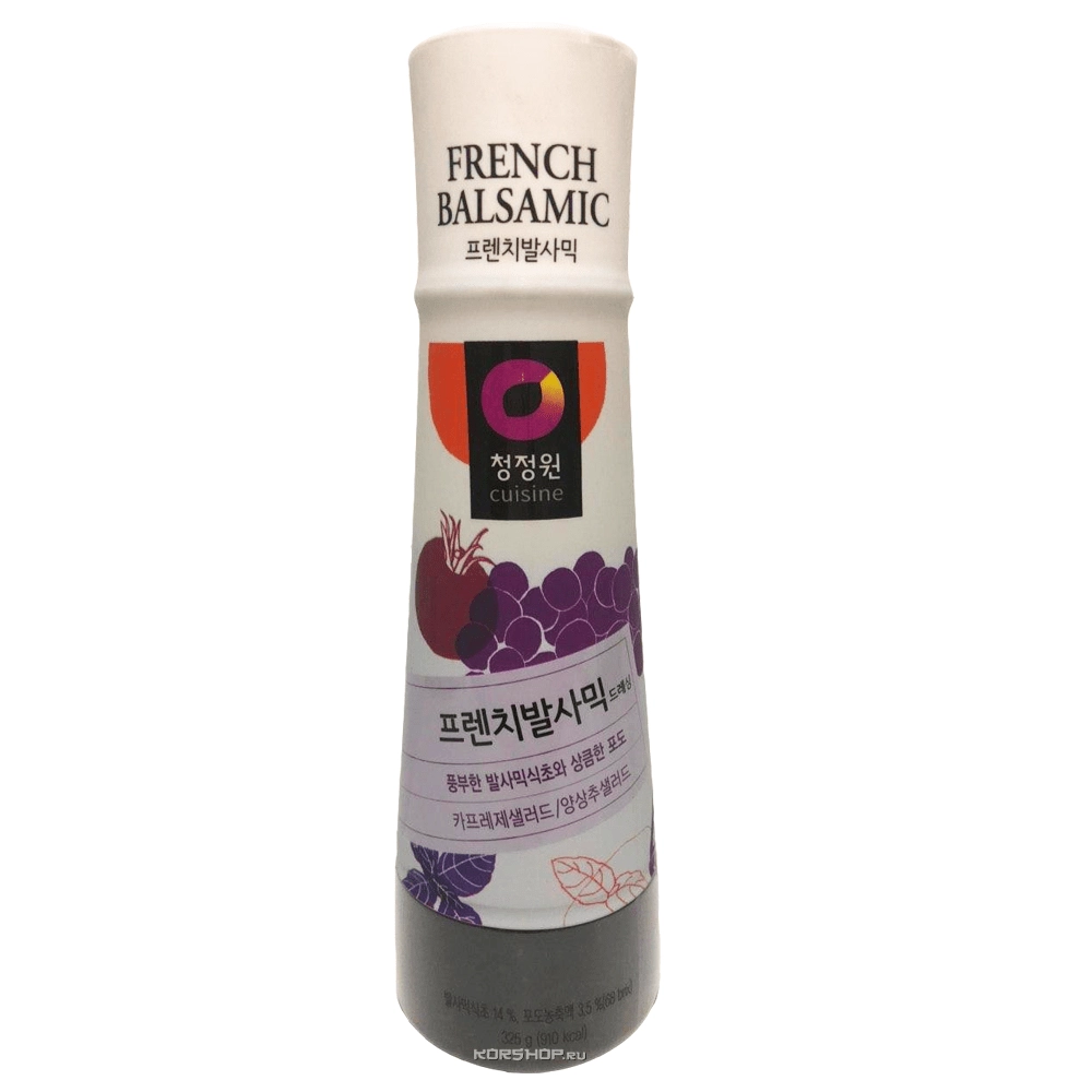 Бальзамический соус French Balsamic Dressing O'Food Daesang, Корея, 325 г
