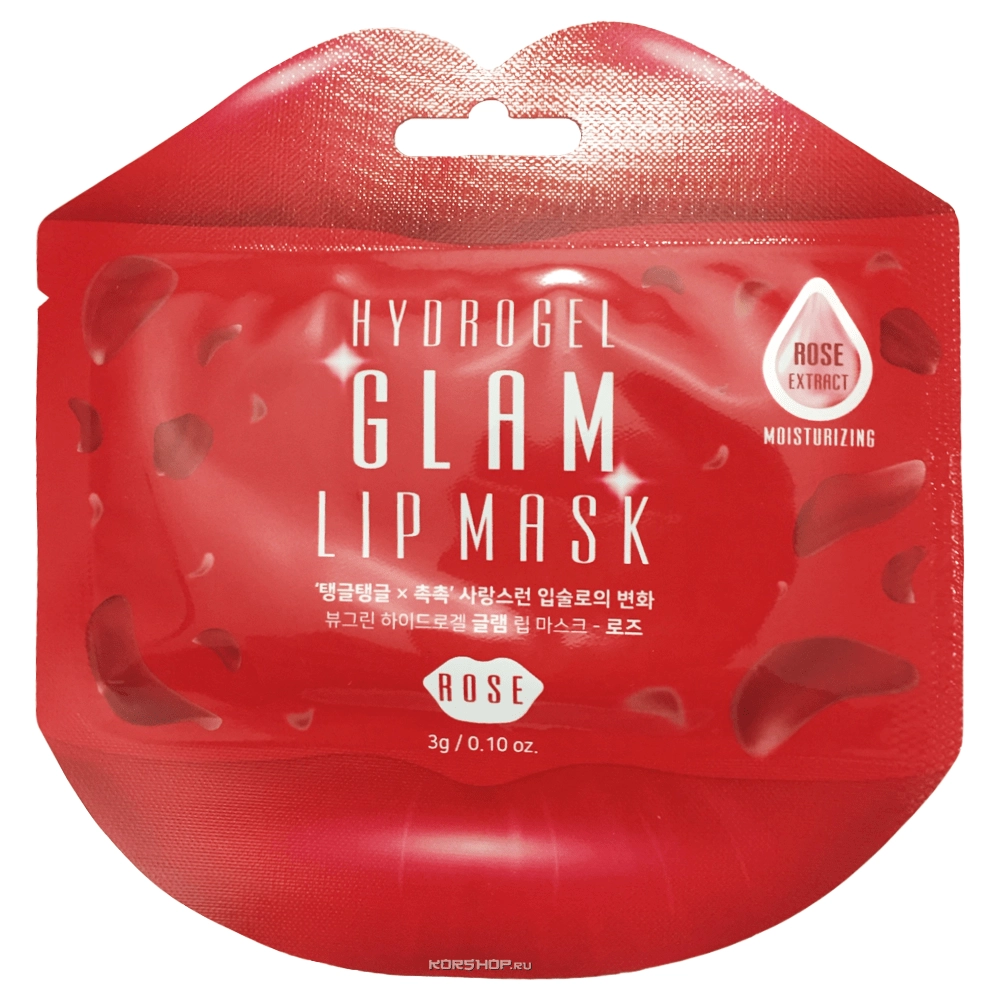 Гидрогелевая маска для губ с экстрактом розы Glam Beauty Cosmetic, Корея, 3 г. Гидрогелевая маска для губ с экстрактом розы Glam Beauty Cosmetic, Корея, 3 г.