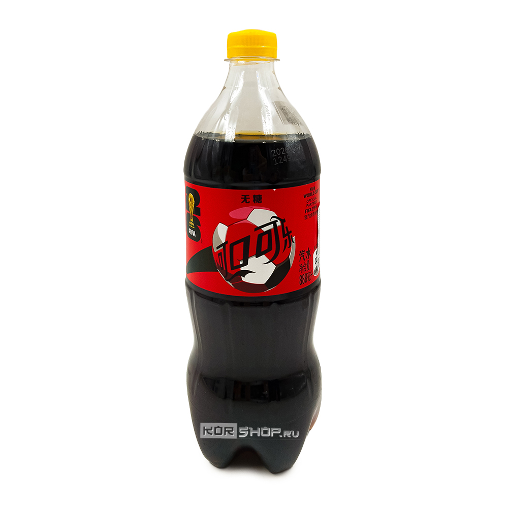 Напиток б/а газированный «Кока-Кола» без сахара (Coca Cola Zero Sugar) Cofco, Китай, 888 мл