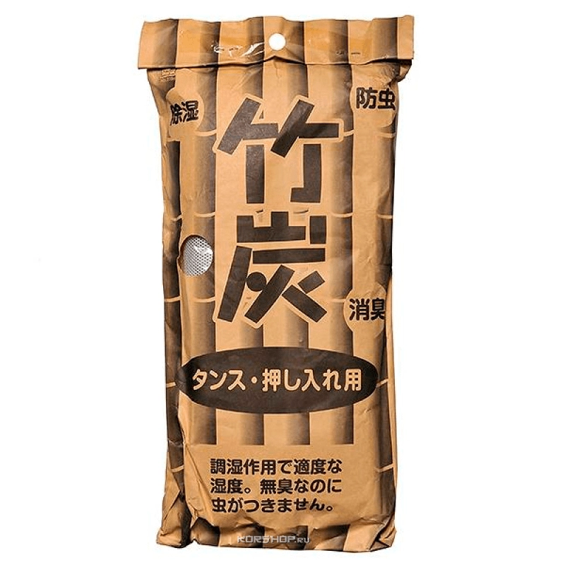 Поглотитель влаги и запахов для обуви бамбуковый Kokubo, 2шт х 80г Поглотитель влаги и запахов для обуви бамбуковый Kokubo, 2шт х 80г