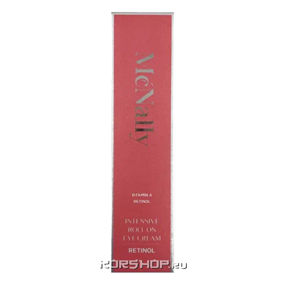 Крем для век с ретинолом Intensive Roll on Eye Cream Retinol McNally, Корея, 50 мл Крем для век с ретинолом Intensive Roll on Eye Cream Retinol McNally, Корея, 50 мл