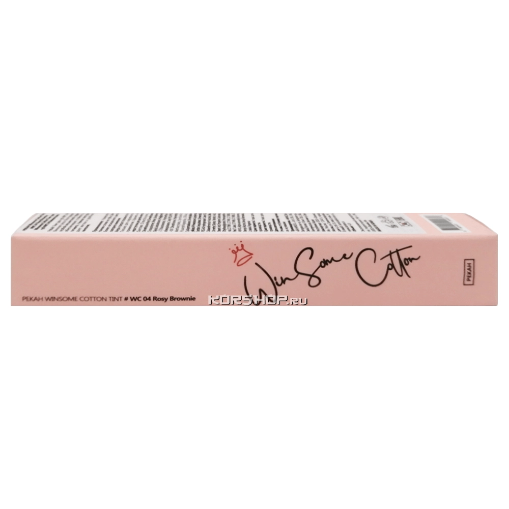 Тинт для губ Winsome Cotton Tint Pekah (WC 04 Rosy Brownie/Винная роза), Корея, 4,5 г
