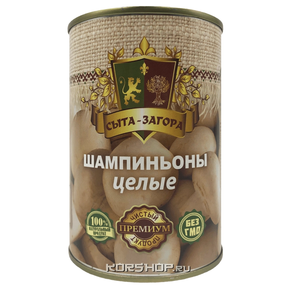 Консервированные шампиньоны (целые) «Сыта-Загора», 425 мл Консервированные шампиньоны (целые) «Сыта-Загора», 425 мл