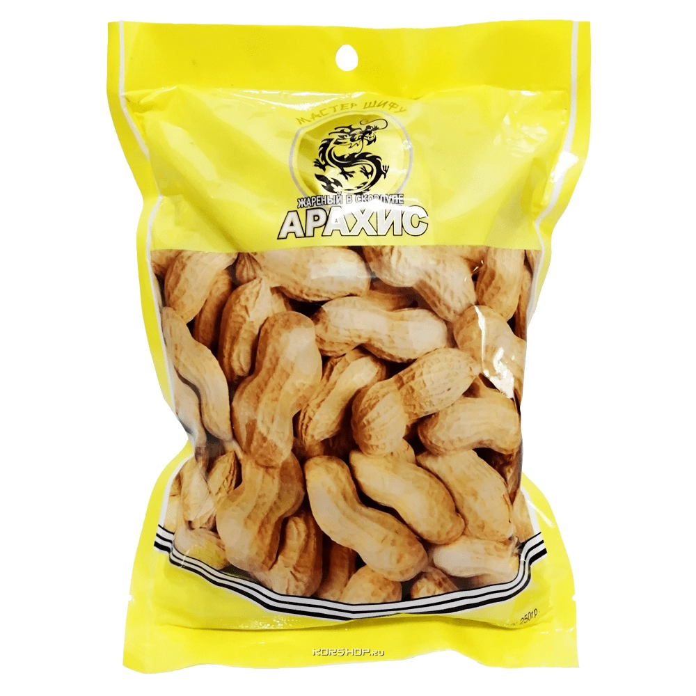 Жареный арахис в скорлупе, Китай, 250 г
