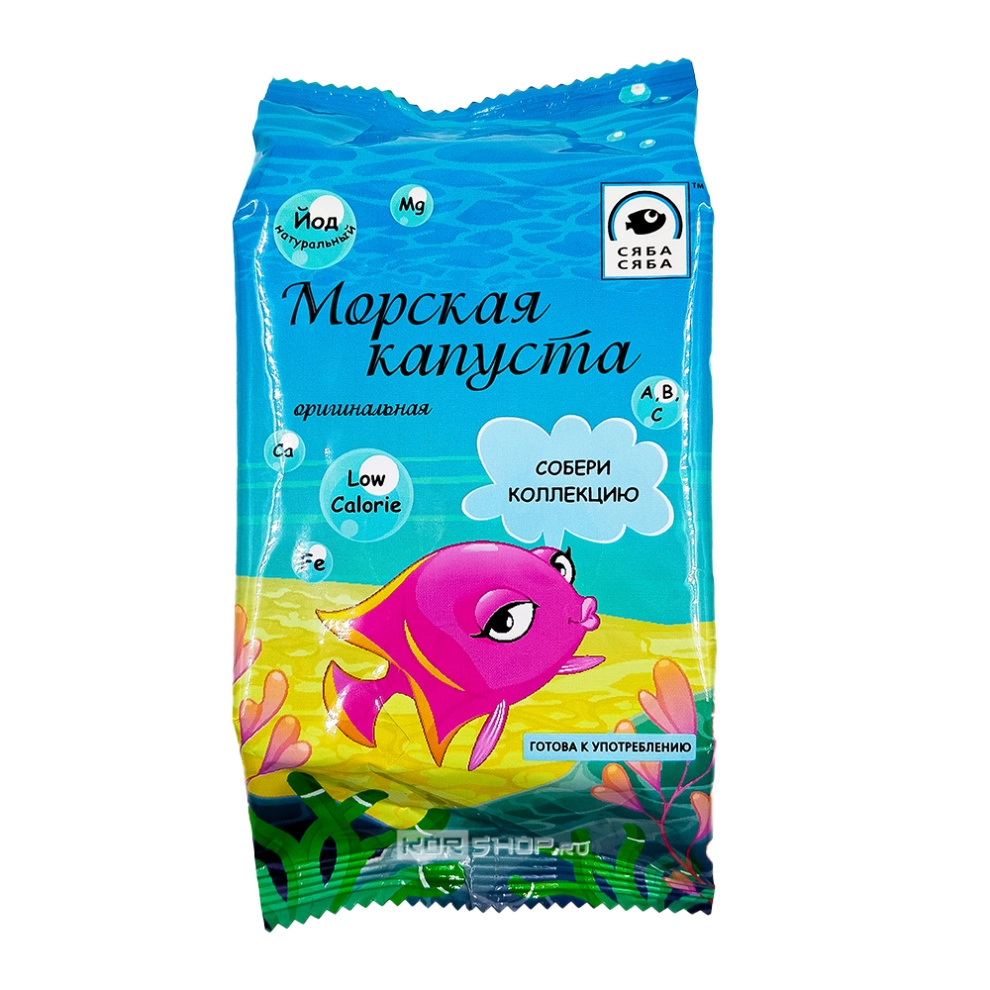 Блок (4 уп. по 5 г) Морская капуста оригинальная (детская) Midori, 5 г х 4 шт.