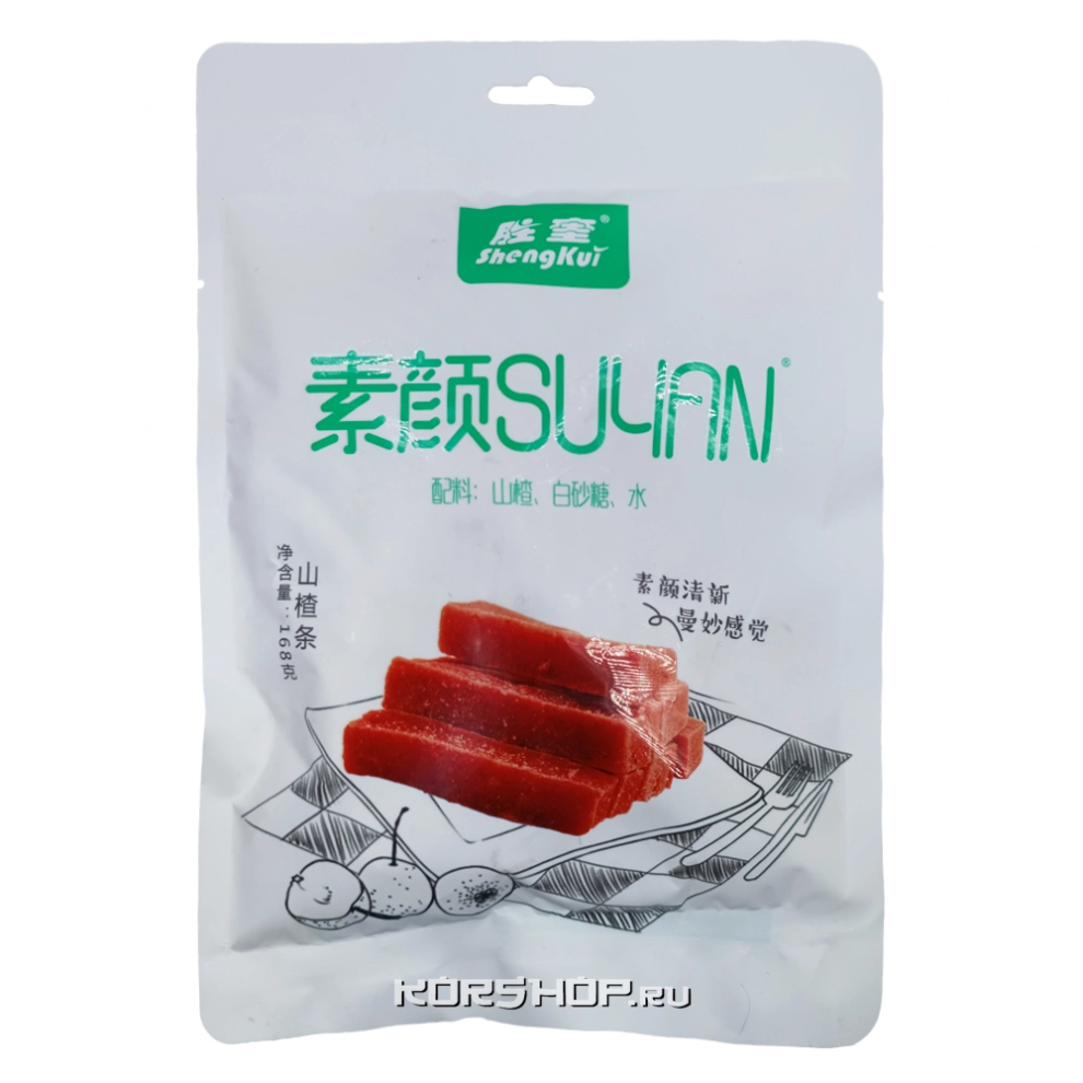 Полоски из боярышника Шэнкуй, Китай, 168 г