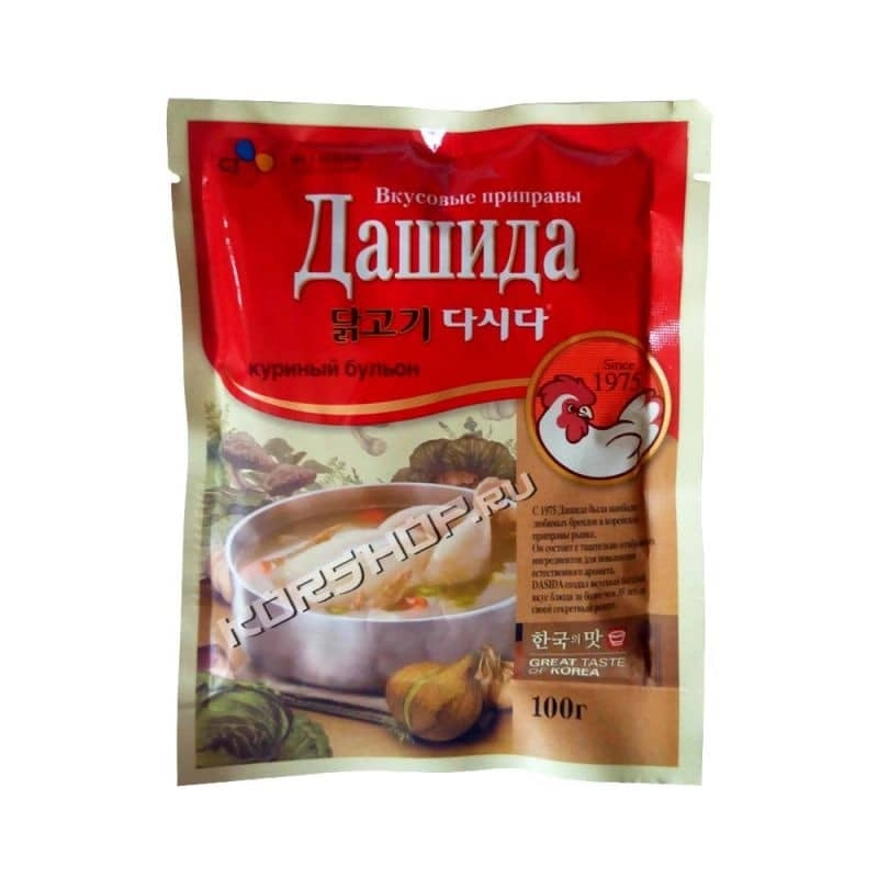 Приправа со вкусом курицы Дасида / Дашида, Корея 100 г