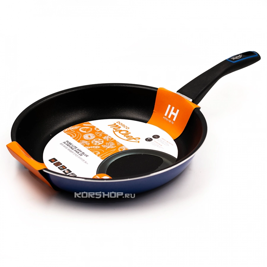 Сковорода с антипригарным покрытием IH Pure Lite Ash Blue Dorco MyChef (28 см), Корея Сковорода с антипригарным покрытием IH Pure Lite Ash Blue Dorco MyChef (28 см), Корея