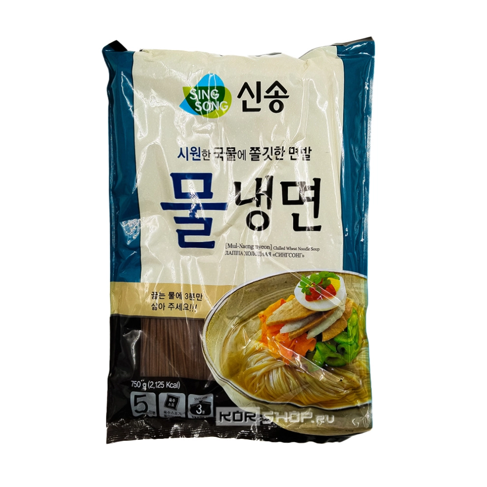 Лапша для кукси гречневая (нэнмён) Sinsong, Корея, 750 г