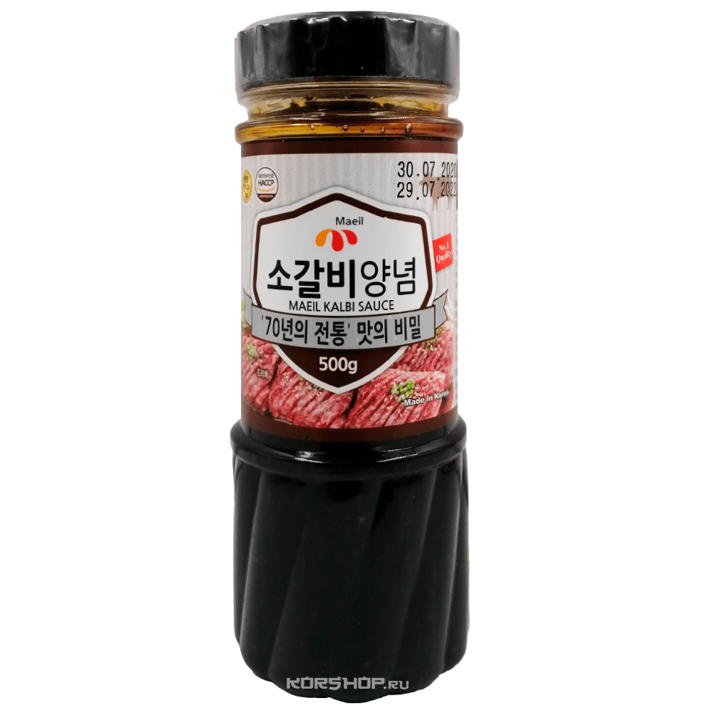 Соус маринад для говяжьих ребрышек кальби Kossia, Корея, 500 г Соус маринад для говяжьих ребрышек кальби Kossia, Корея, 500 г