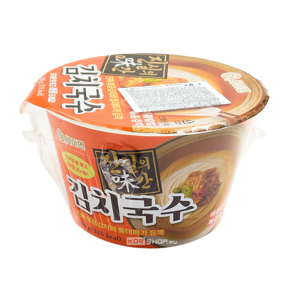 Лапша б/п со вкусом кимчи Kimchi Seimyeon, Корея, 196 г