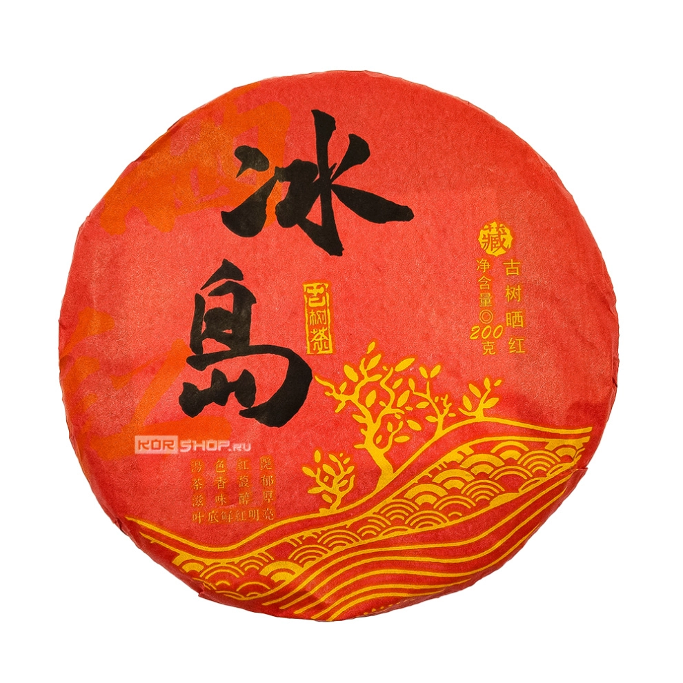 Красный чай Биндао с фабрики Шуньфа из Линцана, Юньнань (блин) 2012 год, Китай, 200 г Красный чай Биндао с фабрики Шуньфа из Линцана, Юньнань (блин) 2012 год, Китай, 200 г