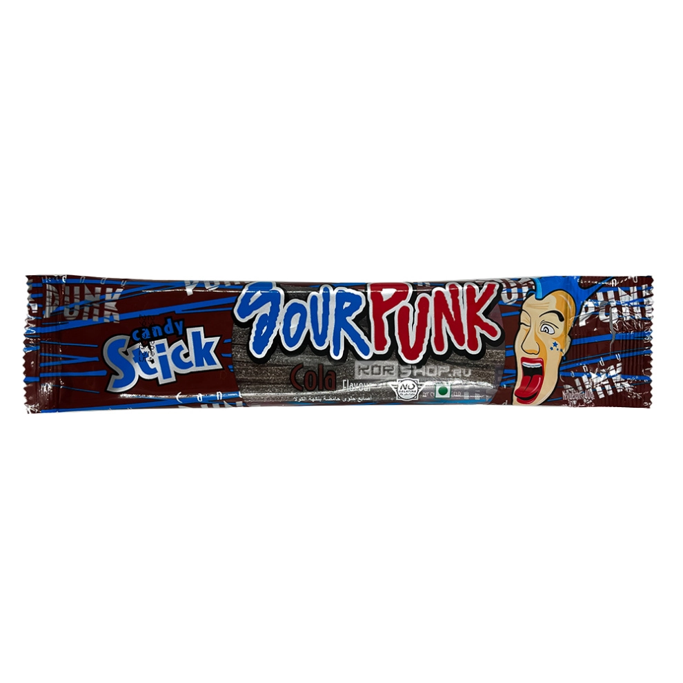 Жевательный мармелад кислый со вкусом колы Sour Punk Stick, Таиланд, 40 г