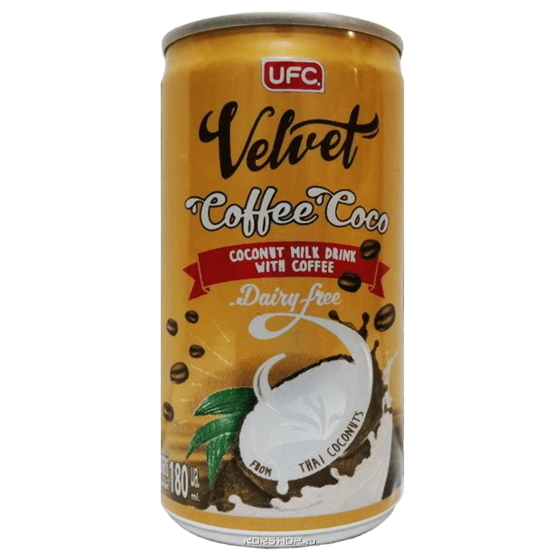 Кофейный напиток на основе кокосового молока Choco Coco Velvet, Таиланд, 180 мл Кофейный напиток на основе кокосового молока Choco Coco Velvet, Таиланд, 180 мл
