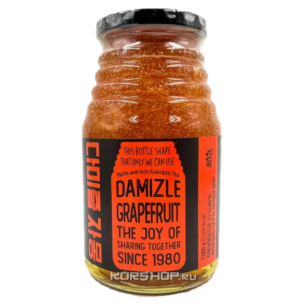 Десерт фруктовый с мякотью грейпфрута Damizle, Корея, 1кг Десерт фруктовый с мякотью грейпфрута Damizle, Корея, 1кг