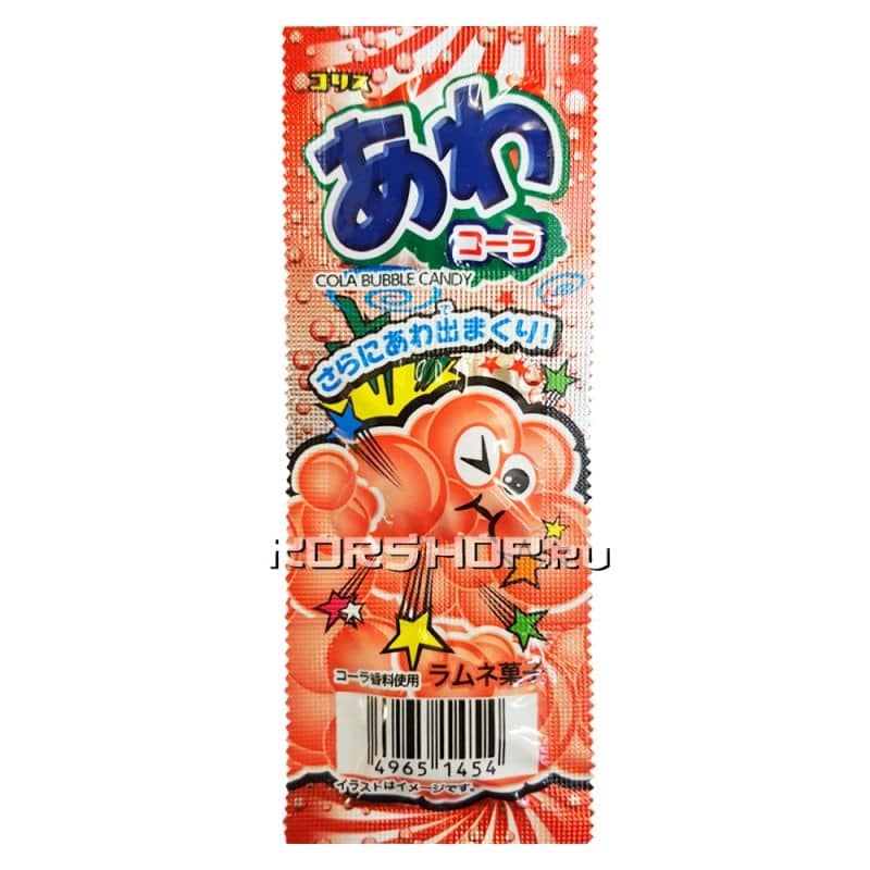 Конфеты со вкусом колы Cola Bubble candy, Япония, 7,2 г