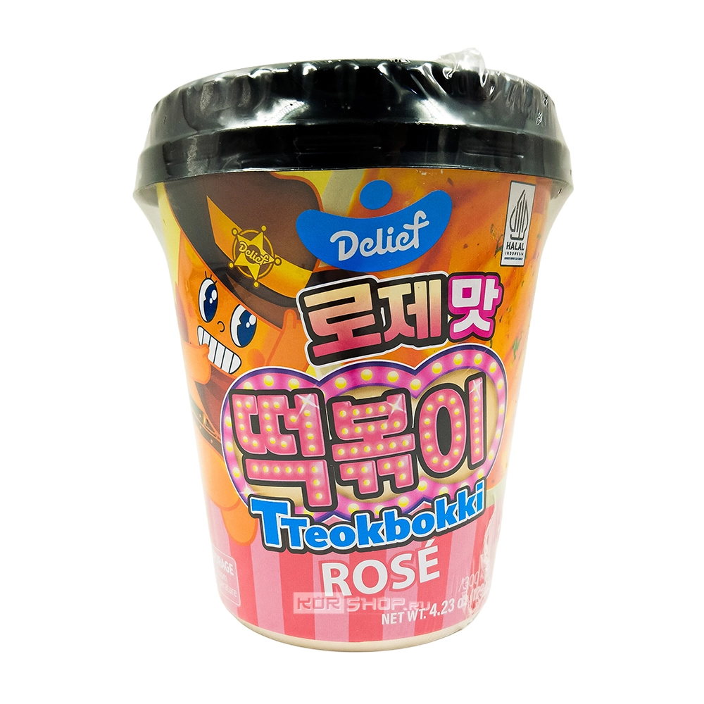 Токпокки в соусе Розé Delief, Корея, 120 г