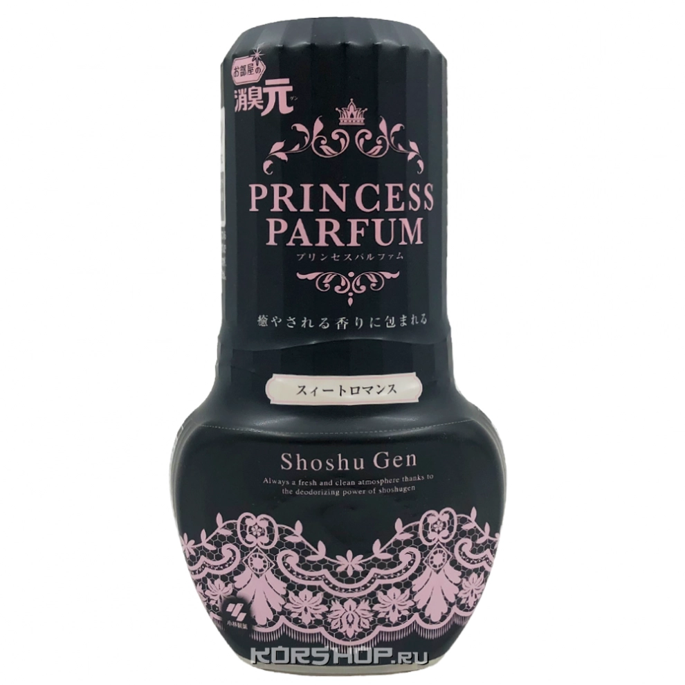 Жидкий дезодорант для комнаты Цветочно-Фруктовый Parfum Princess Shoshugen Kobayashi, Япония, 400 мл