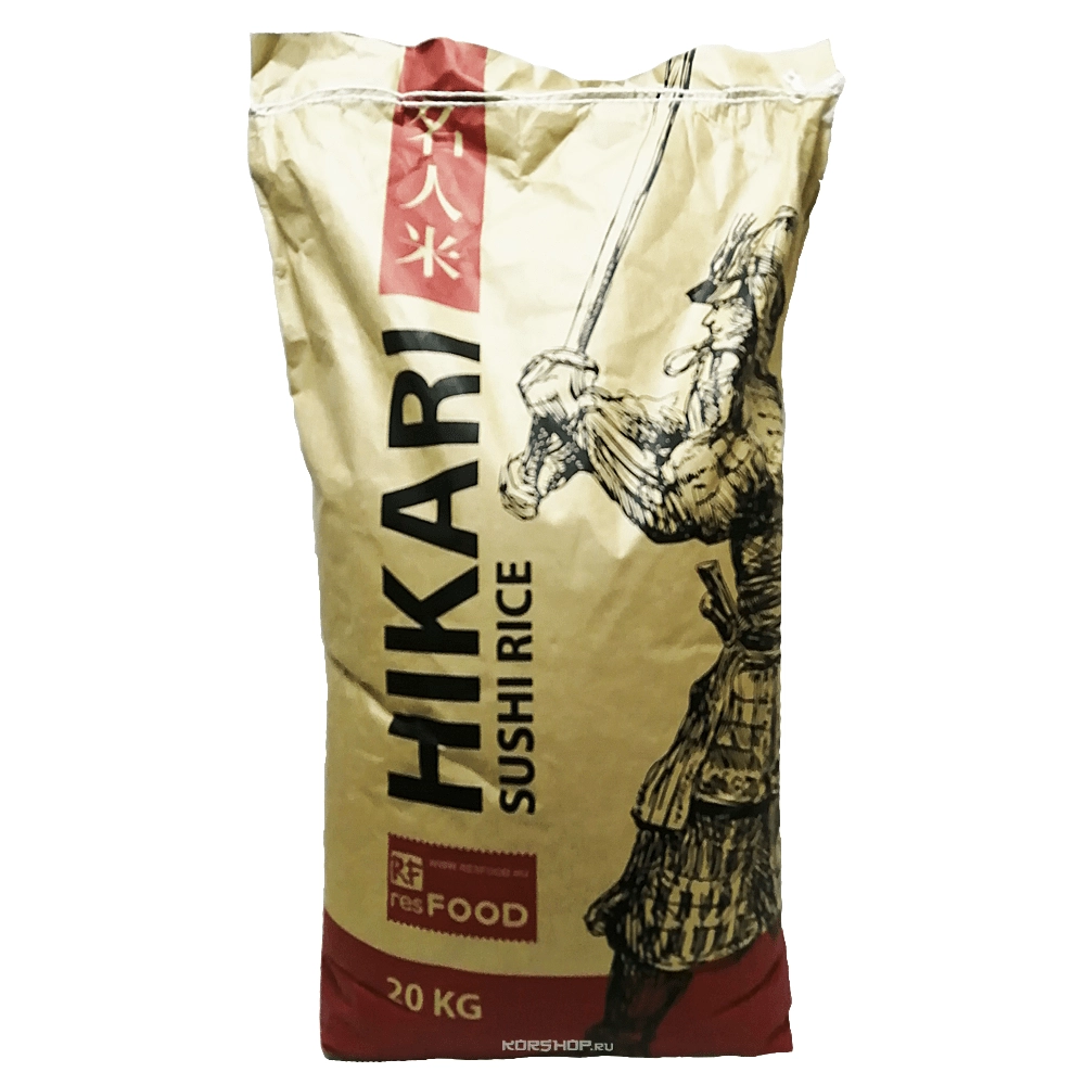 Рис для суши Hikari, Вьетнам, 20 кг Рис для суши Hikari, Вьетнам, 20 кг