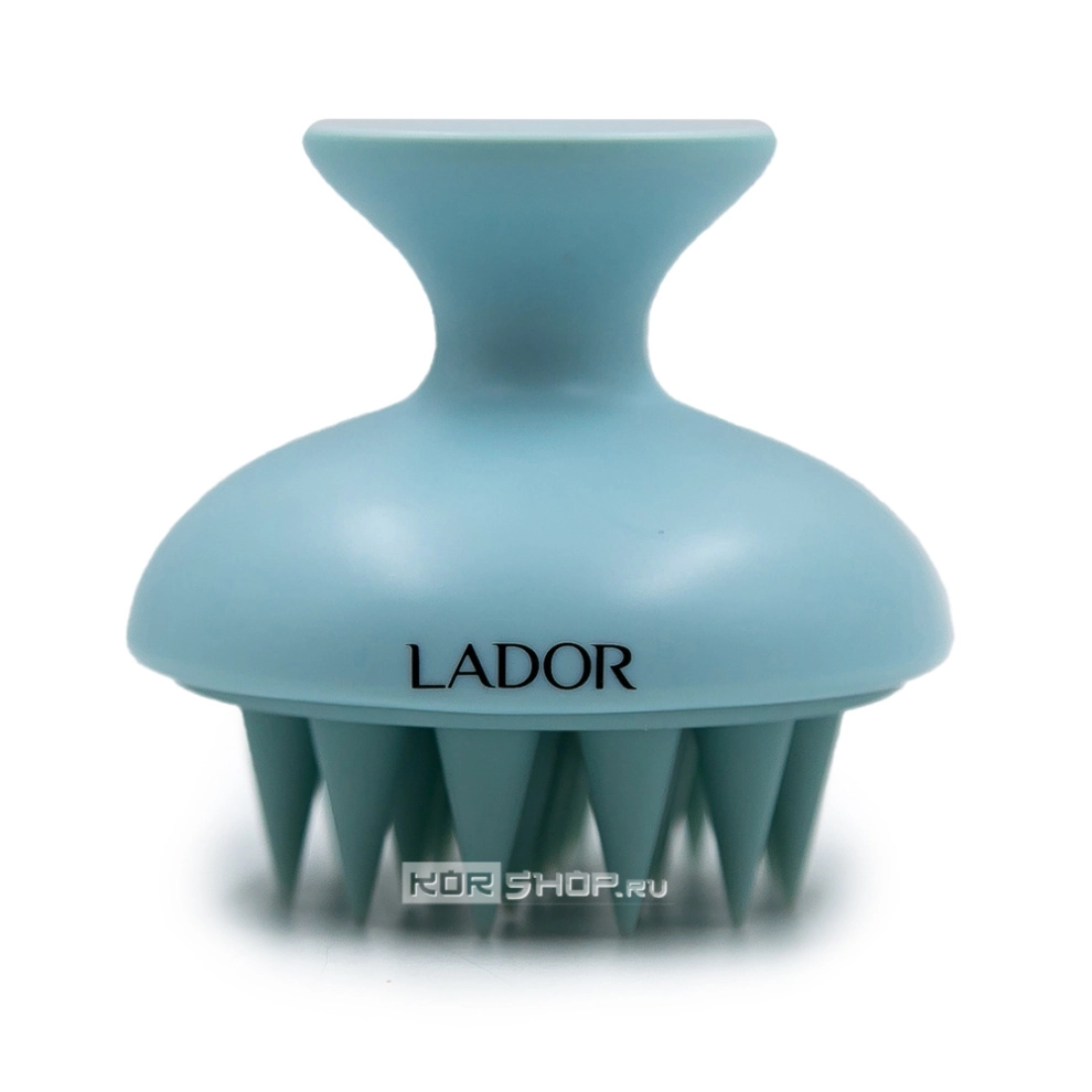 Щетка для вспенивания шампуня и массажа головы Scalp Massager Shampoo Brush (Blue) Lador, Корея Щетка для вспенивания шампуня и массажа головы Scalp Massager Shampoo Brush (Blue) Lador, Корея