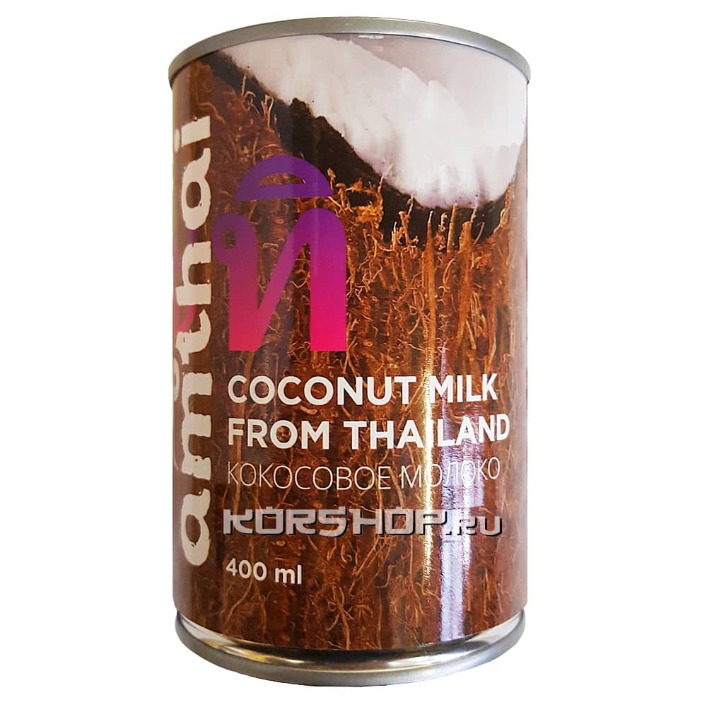 Кокосовое молоко AmThai, Таиланд, 400 мл