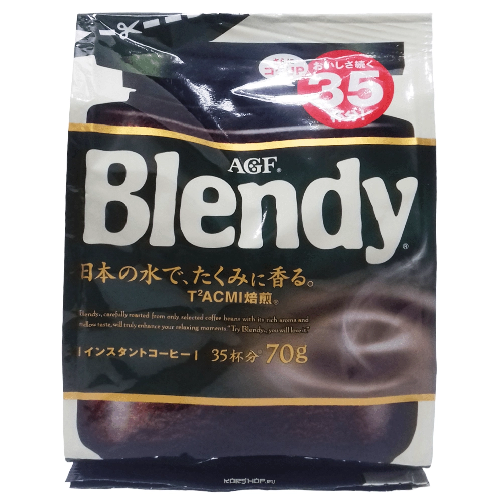 Растворимый кофе Килиманджаро Blendy AGF (м/у), Япония, 70 г Растворимый кофе Килиманджаро Blendy AGF (м/у), Япония, 70 г