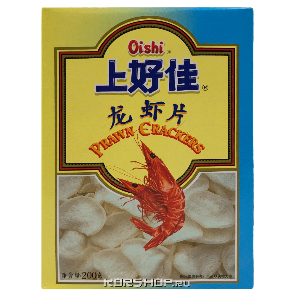 Креветочные крекеры Shanghaojia, Китай, 200 г