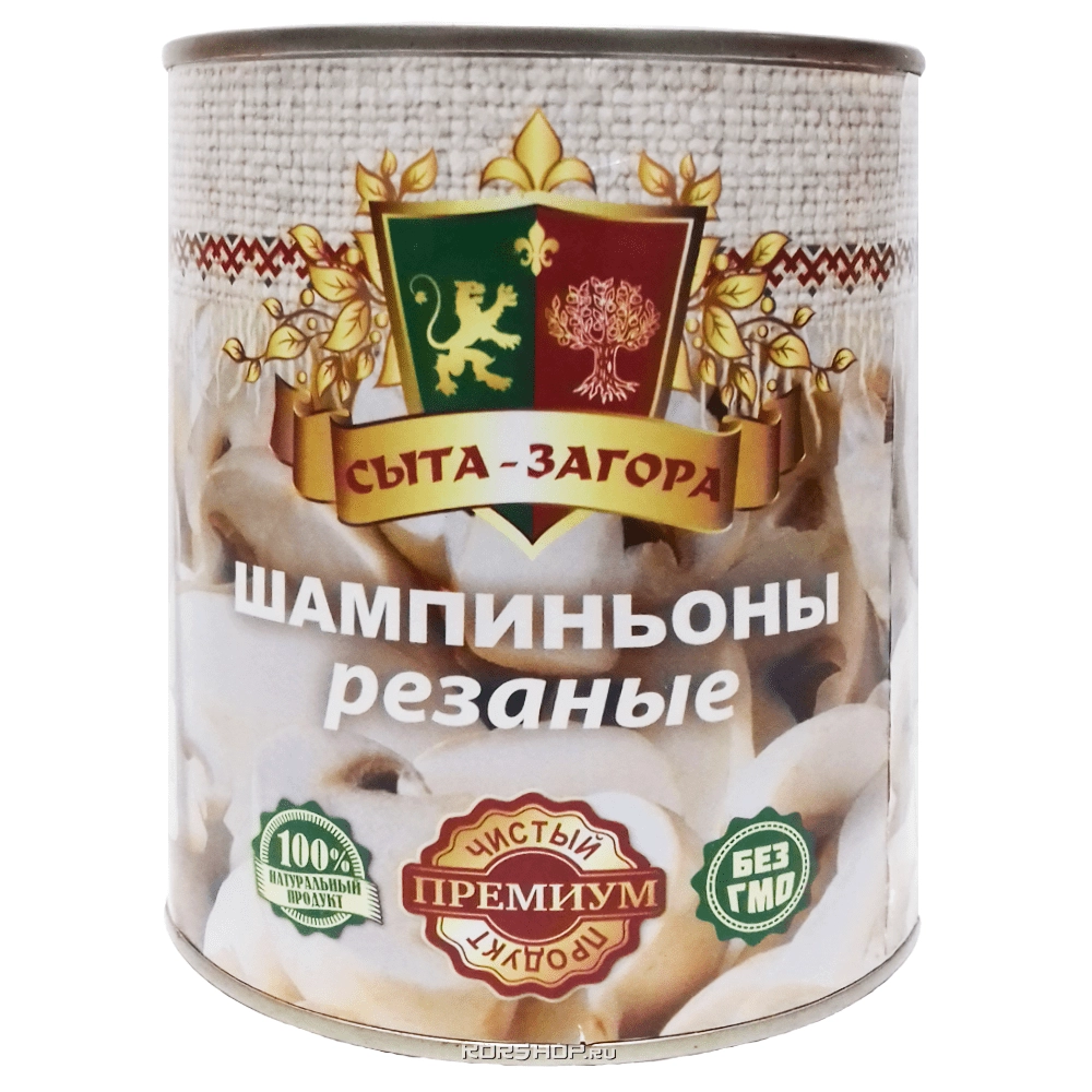 Консервированные шампиньоны (резанные) «Сыта-Загора», 850 мл Консервированные шампиньоны (резанные) «Сыта-Загора», 850 мл