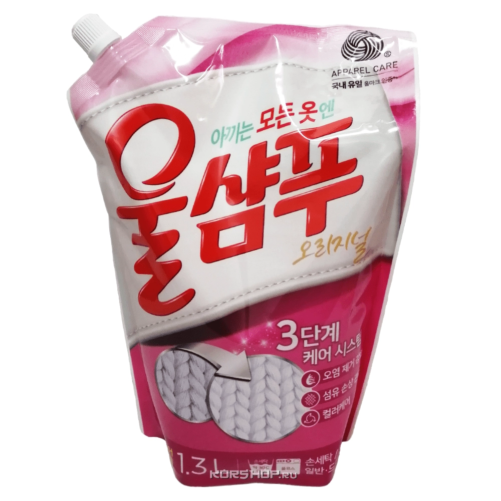 Жидкий порошок Вул Шампу оригинальный Kerasys, Корея, 1300 мл Жидкий порошок Вул Шампу оригинальный Kerasys, Корея, 1300 мл