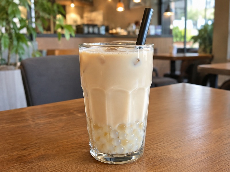 Рецепт чая Бабл Ти (Bubble Tea) и десерта из манго и тапиоки