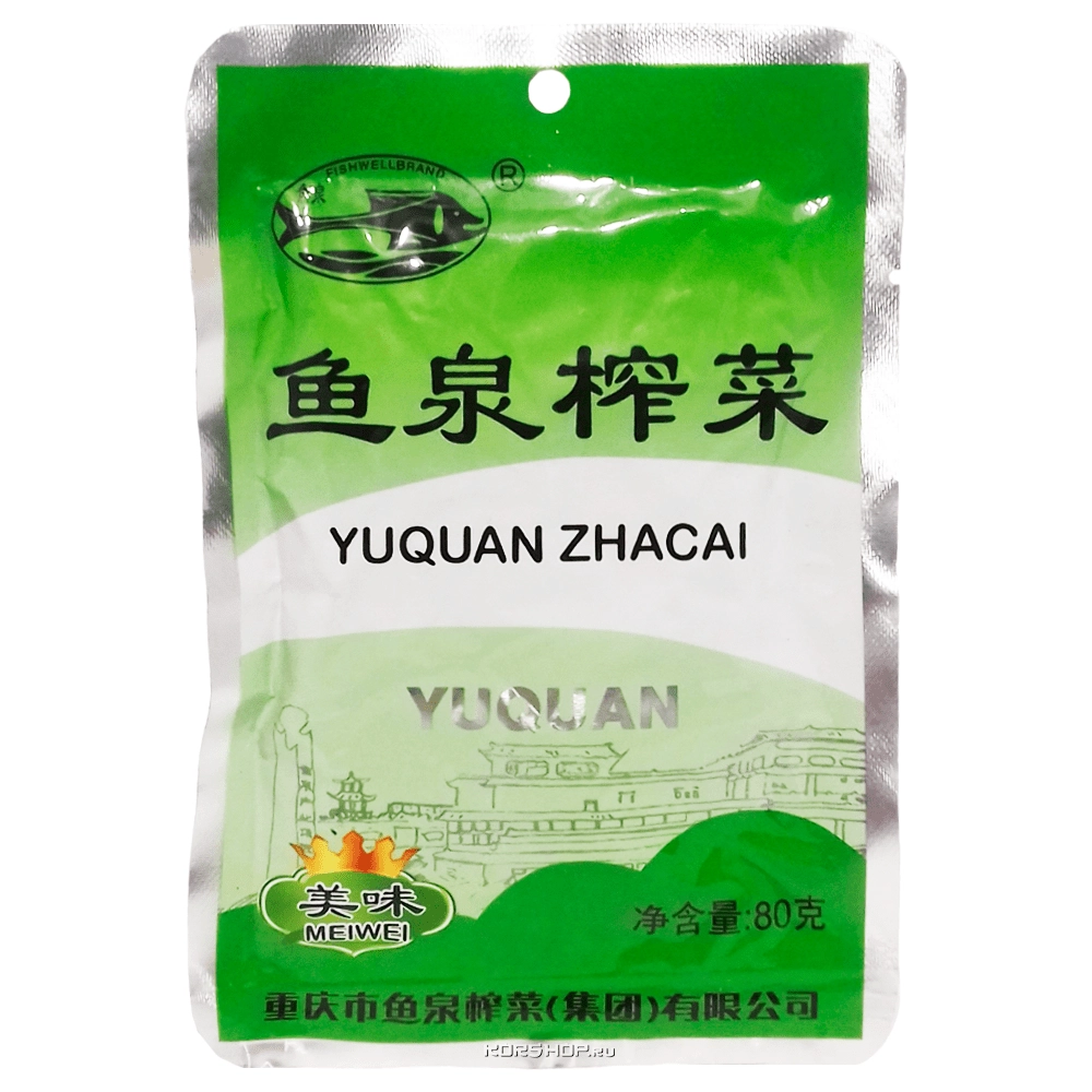 Сычуаньская капуста в кунжутном масле Джацай, Китай, 70 г Сычуаньская капуста в кунжутном масле Джацай, Китай, 70 г