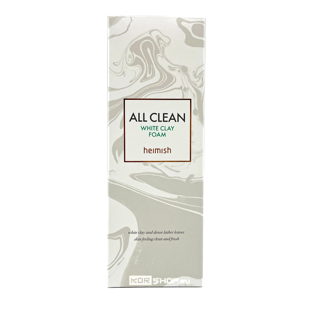 Пенка для умывания с белой глиной All Clean White Clean Foam Heimish, Корея, 150 г