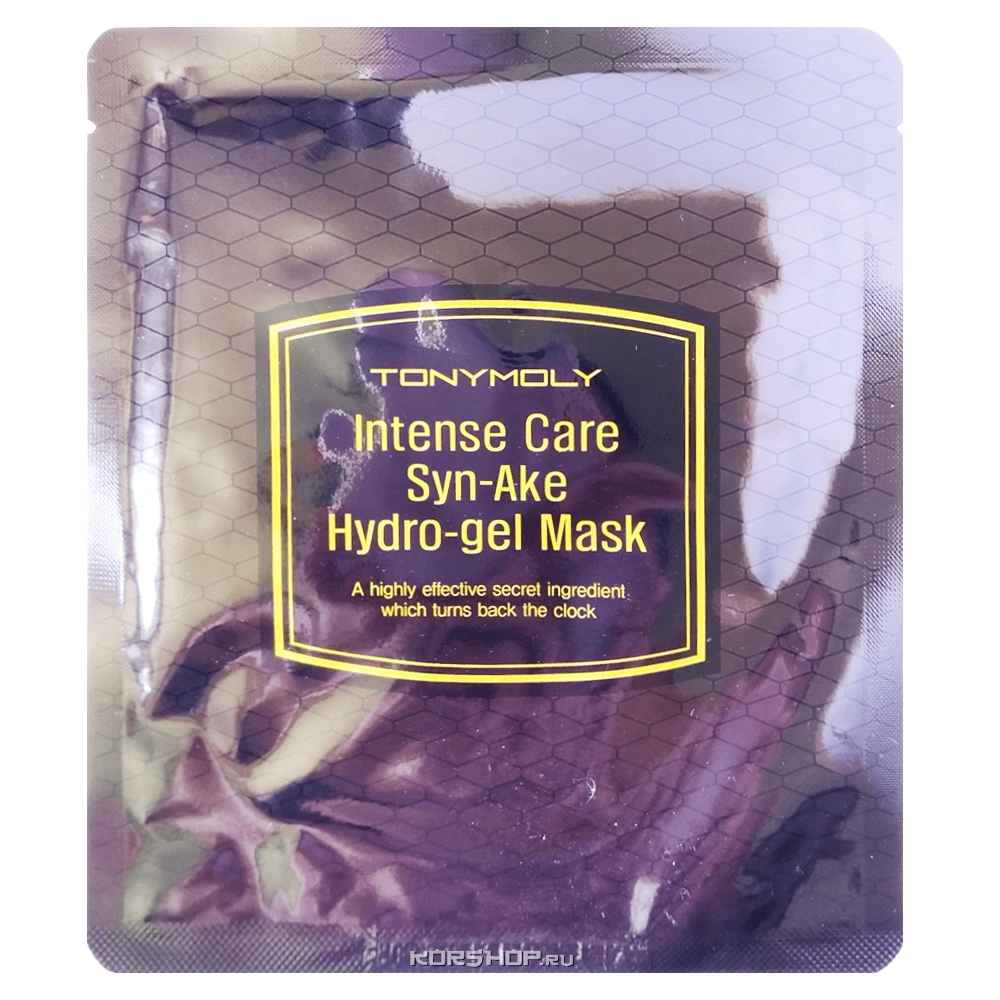 Гидрогелевая маска для лица с пептидом Syn-Ake Intense Care Tony Moly, Корея, 25 г Гидрогелевая маска для лица с пептидом Syn-Ake Intense Care Tony Moly, Корея, 25 г