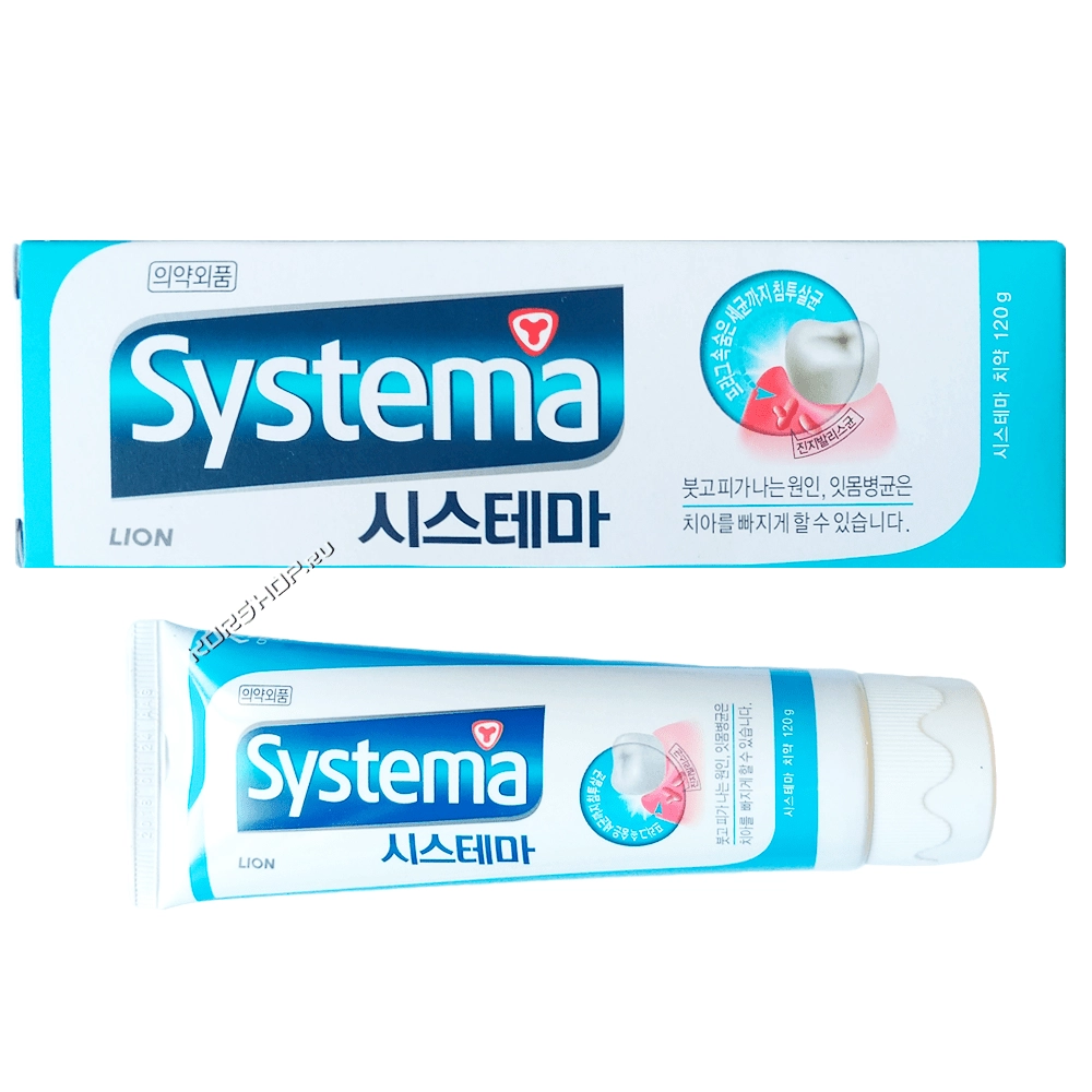 Лечебно-профилактическая зубная паста Ледяная Мята Systema Ice Mint Alpha CJ Lion, Корея, 120 г Лечебно-профилактическая зубная паста Ледяная Мята Systema Ice Mint Alpha CJ Lion, Корея, 120 г